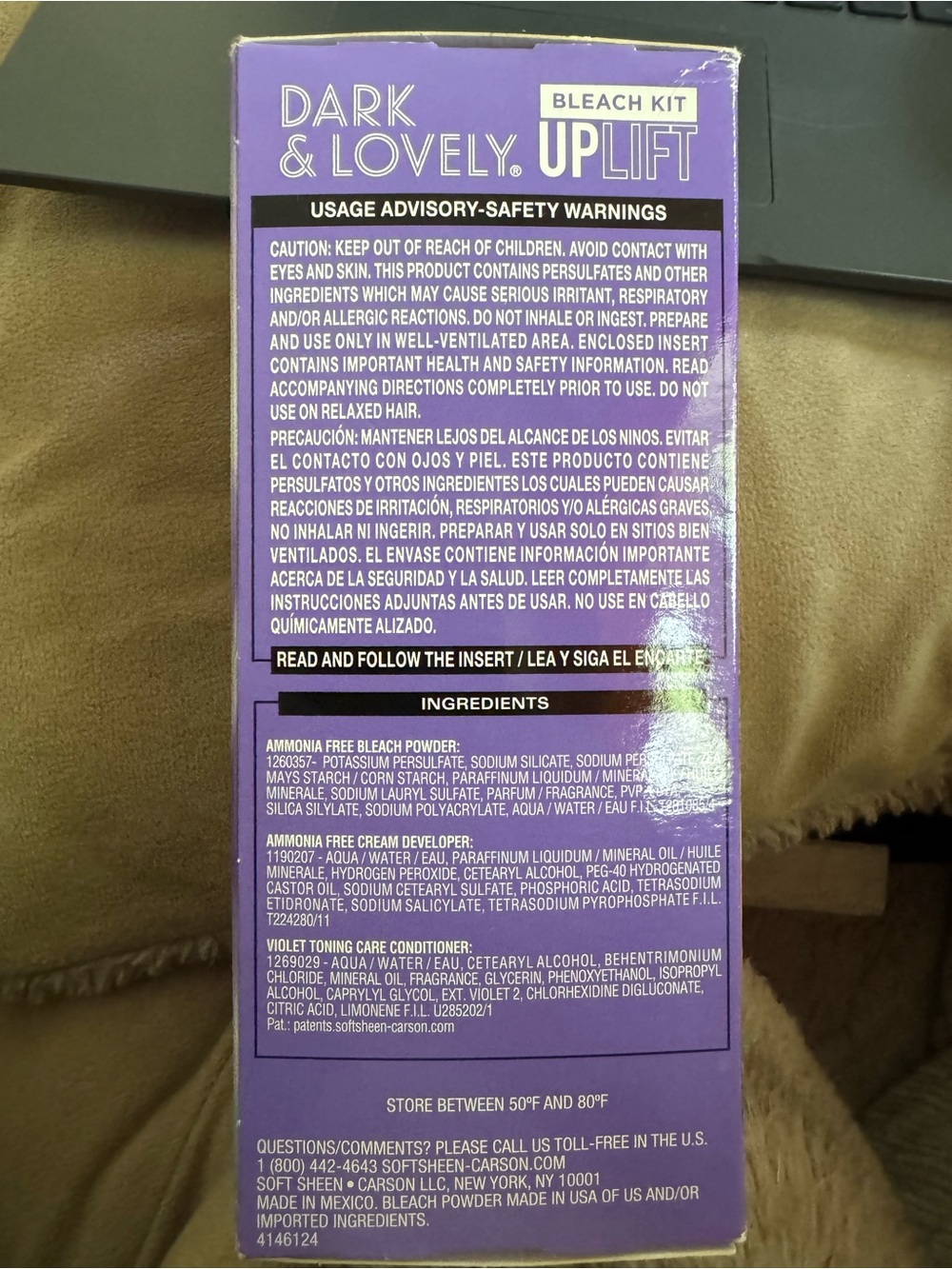 Uplift Bleach Kit - Purple